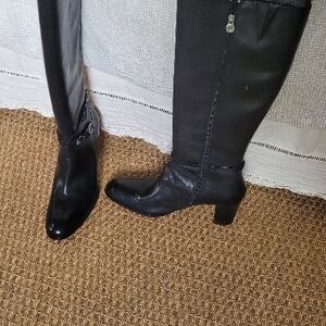 Black Heeled Boots